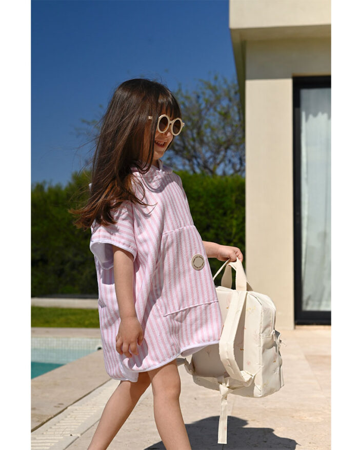 poncho-playero-toalla-infantil-secado-rapido-rayas-rosa-001