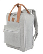 mochila-maternal-felicitas-cambiador-porta-mamadera-termico-faja-para-valija-viaje-gris-003