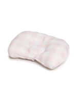 Nido ergonómico para bebé vichy rosa con almohadita y manija-004